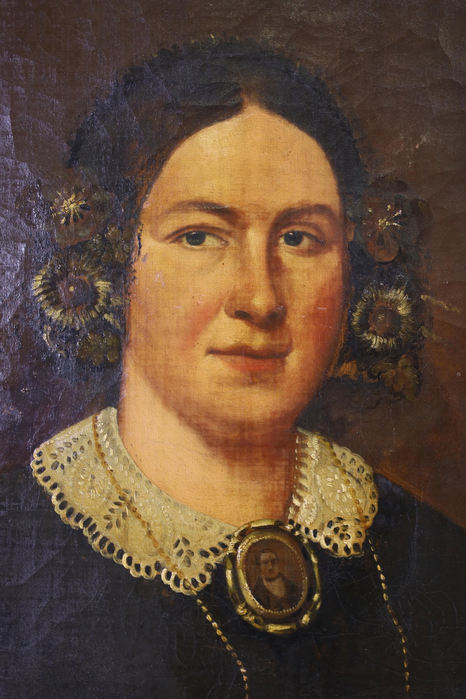 LARGE 19TH CENTURY PORTRAIT - 2
