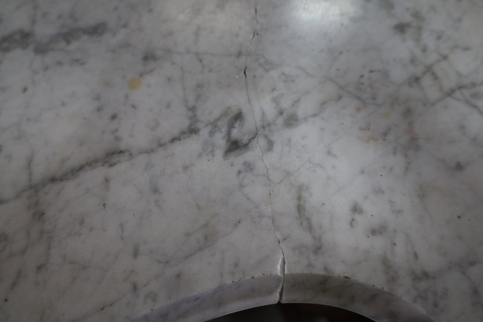 LARGE VICTORIAN MARBLE TOP BUFFET - 8