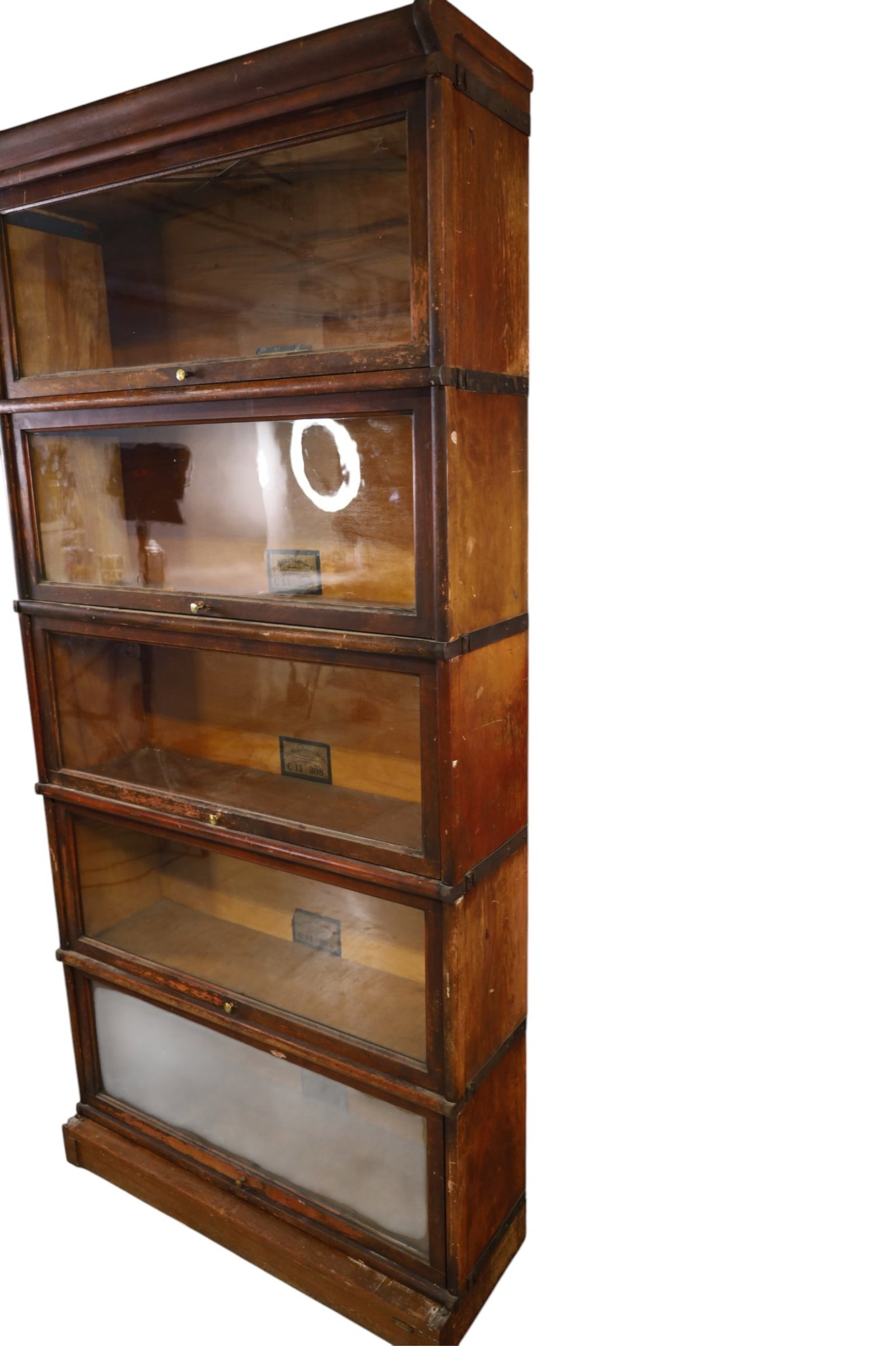 5 STACK LAWYER'S BOOKCASE (AS IS) - 3