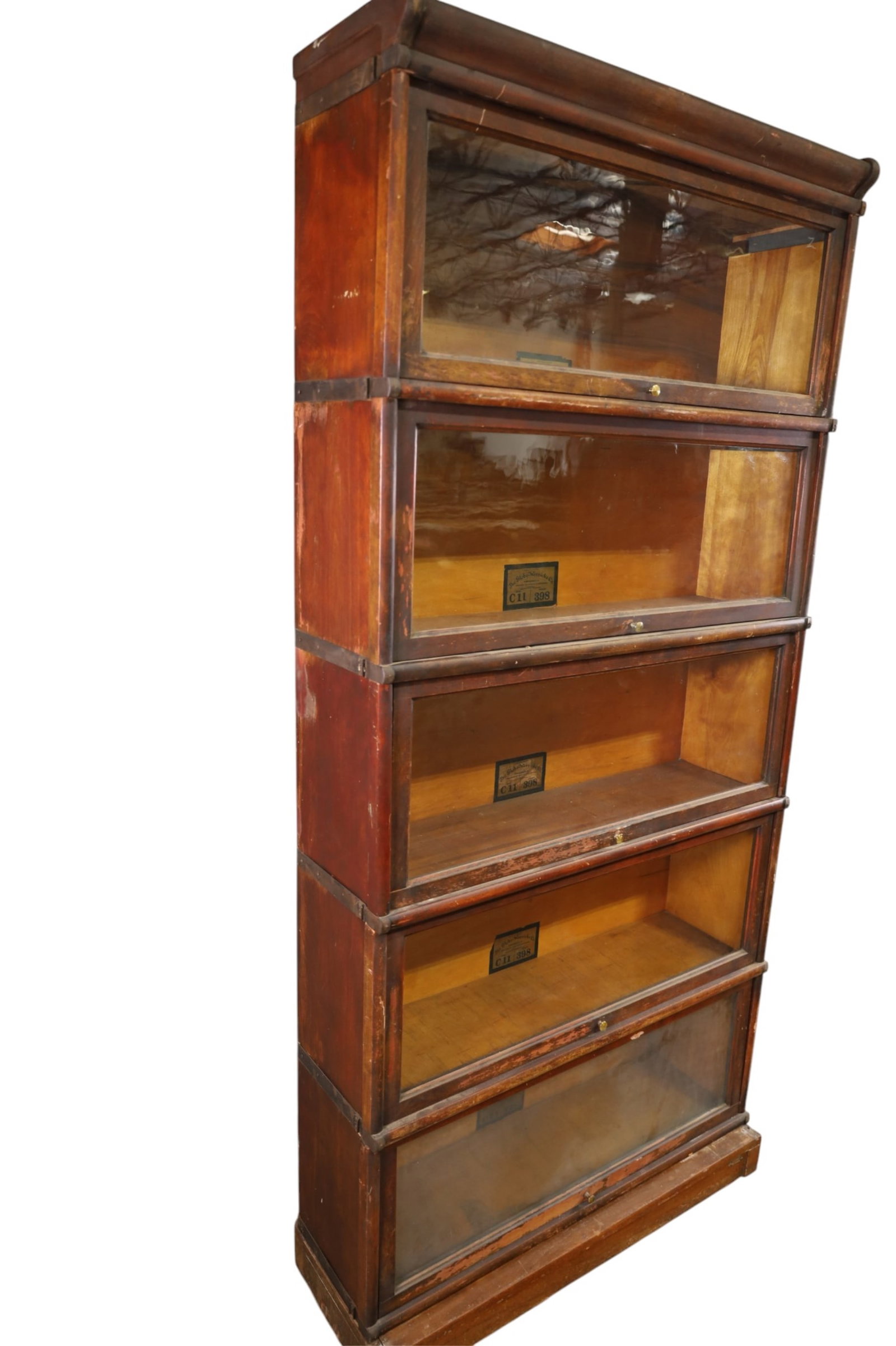 5 STACK LAWYER'S BOOKCASE (AS IS) - 4