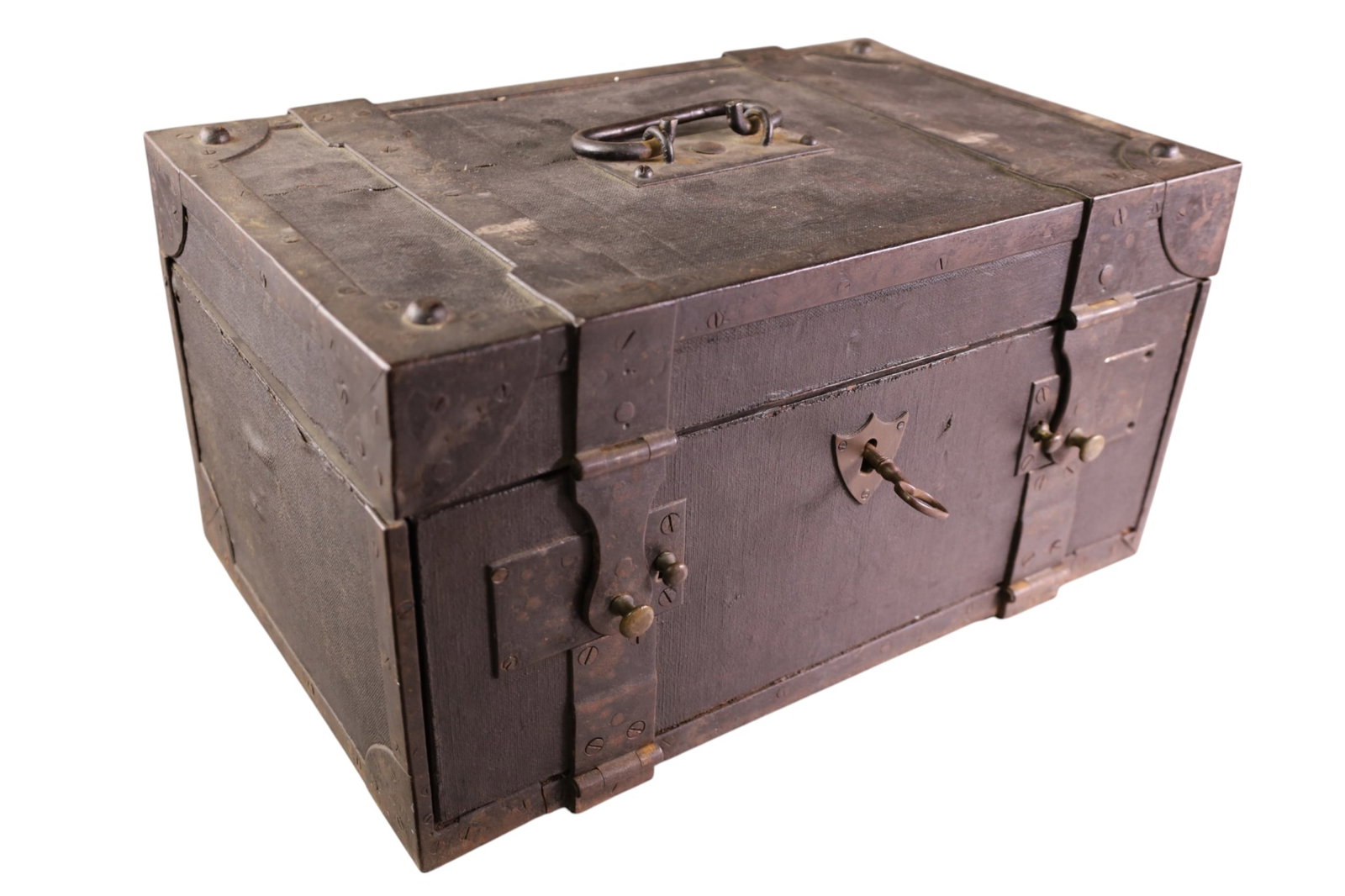 ANTIQUE STRONG BOX (1 of 3)