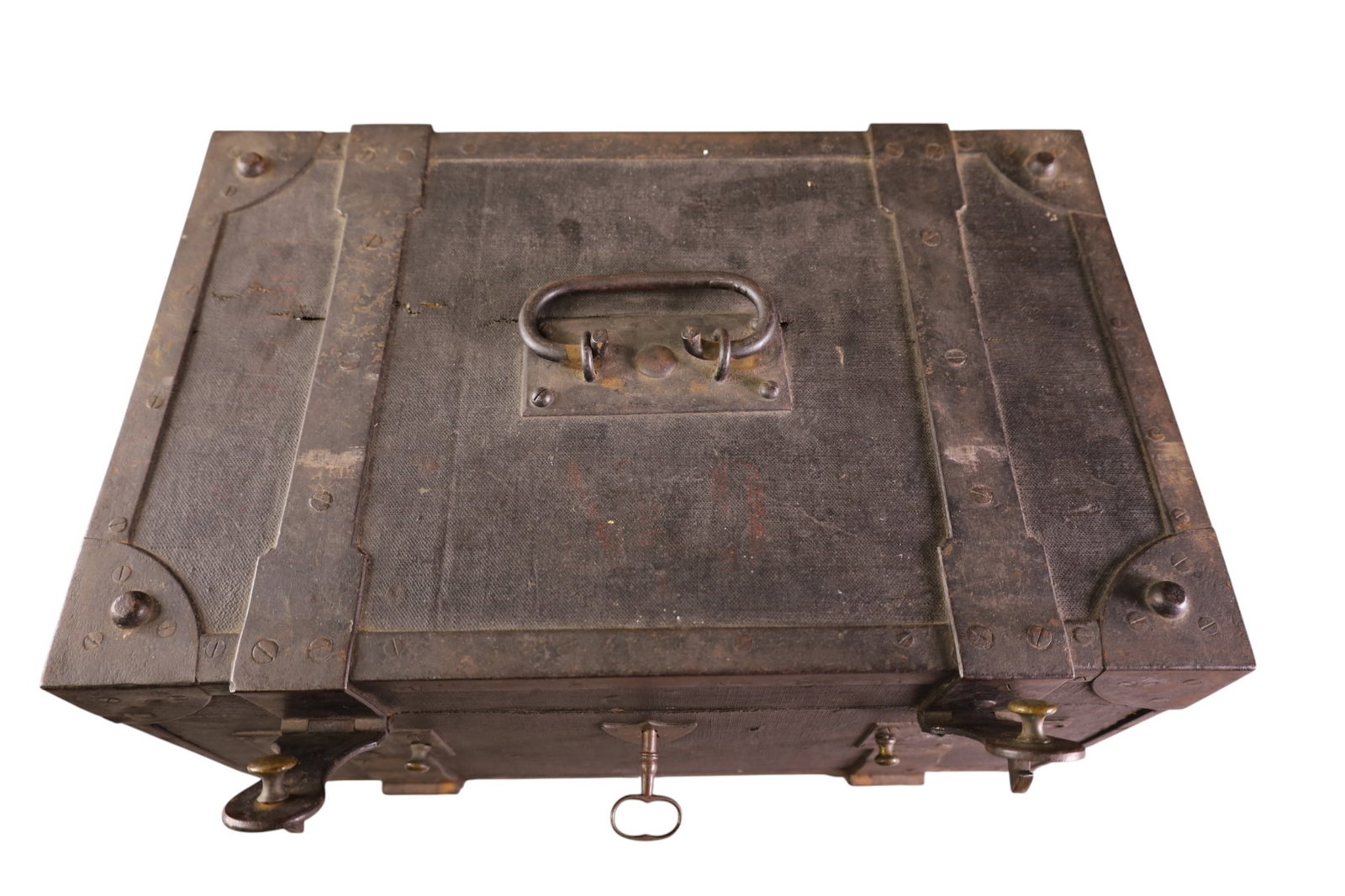 ANTIQUE STRONG BOX - 3