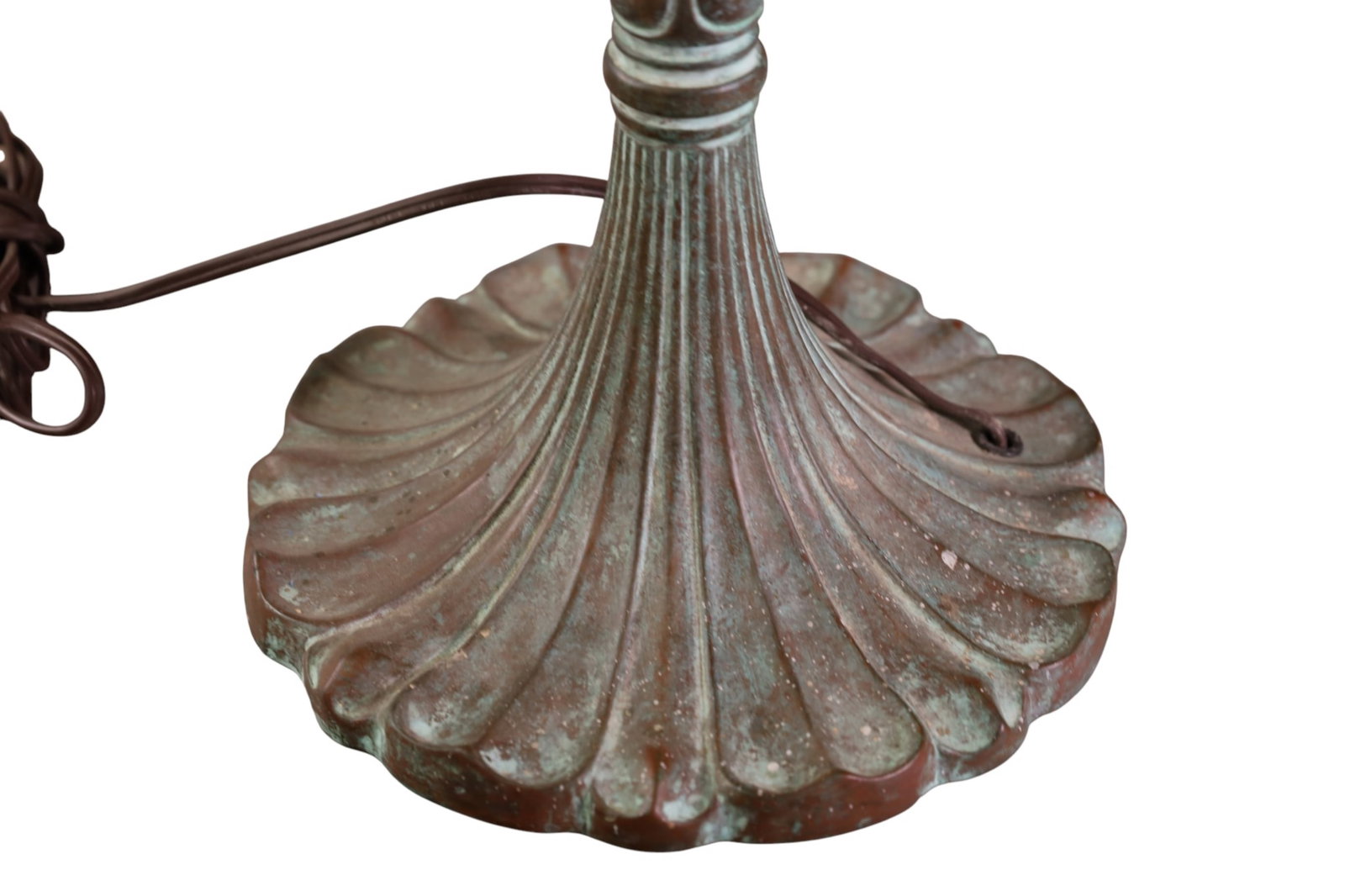 PINK SATIN SHADE TABLE LAMP - 2