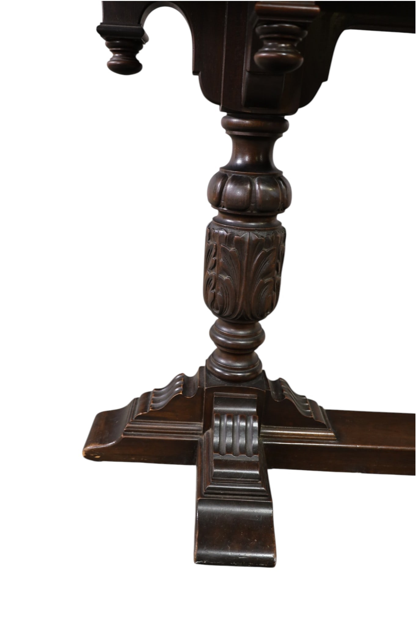 1930'S WALNUT HALL TABLE - 3