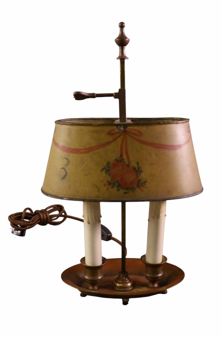 SMALL FRENCH LAMP (1 of 2)