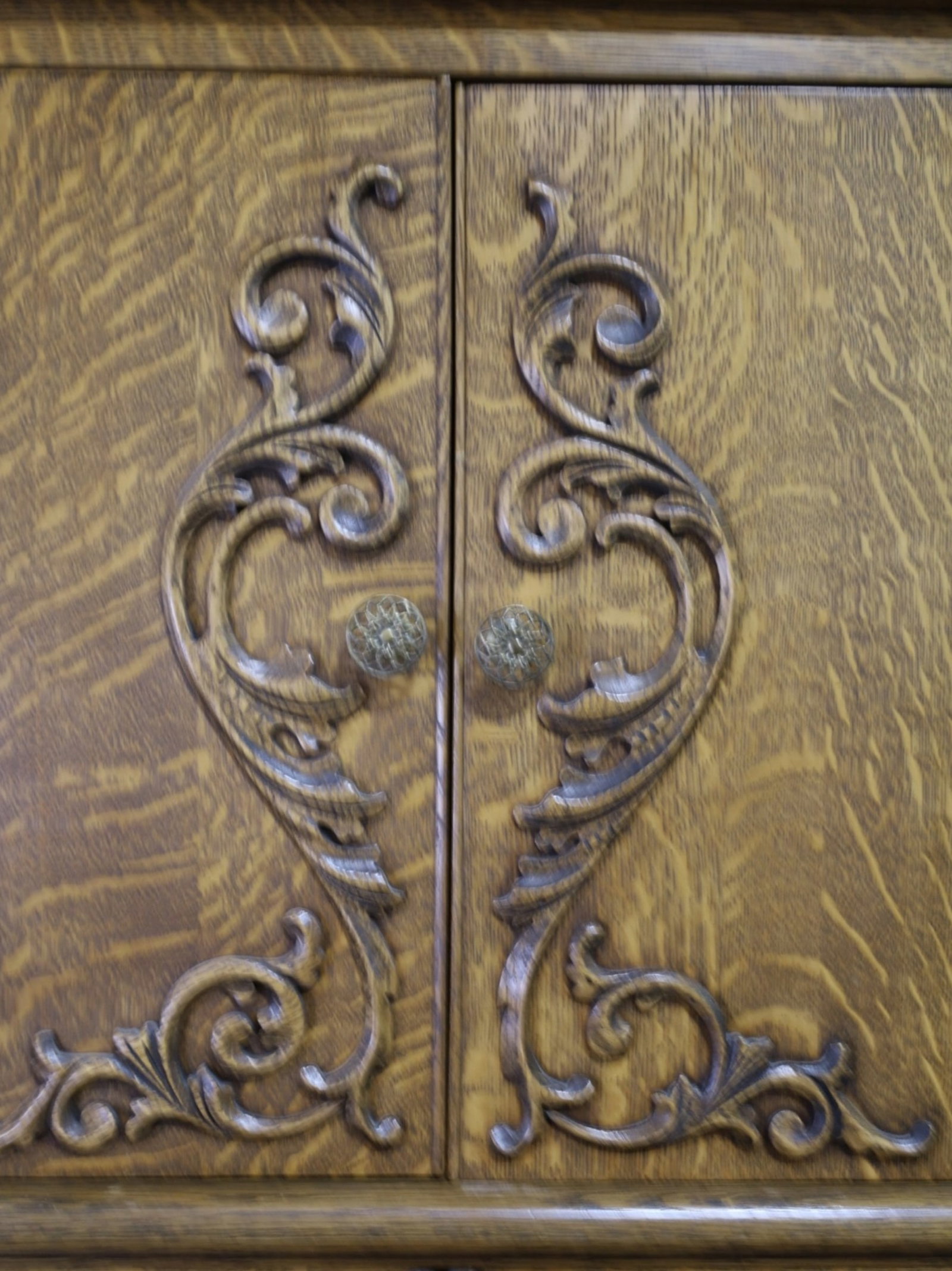 OAK ARMOIRE - 2
