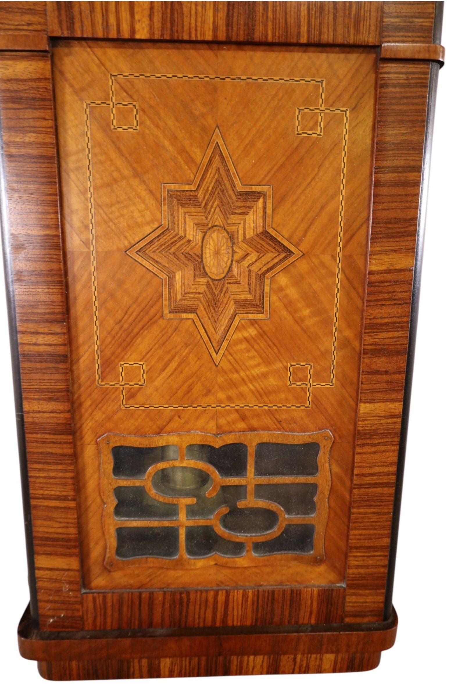 INLAID 2 WEIGHT WALL CLOCK - 2