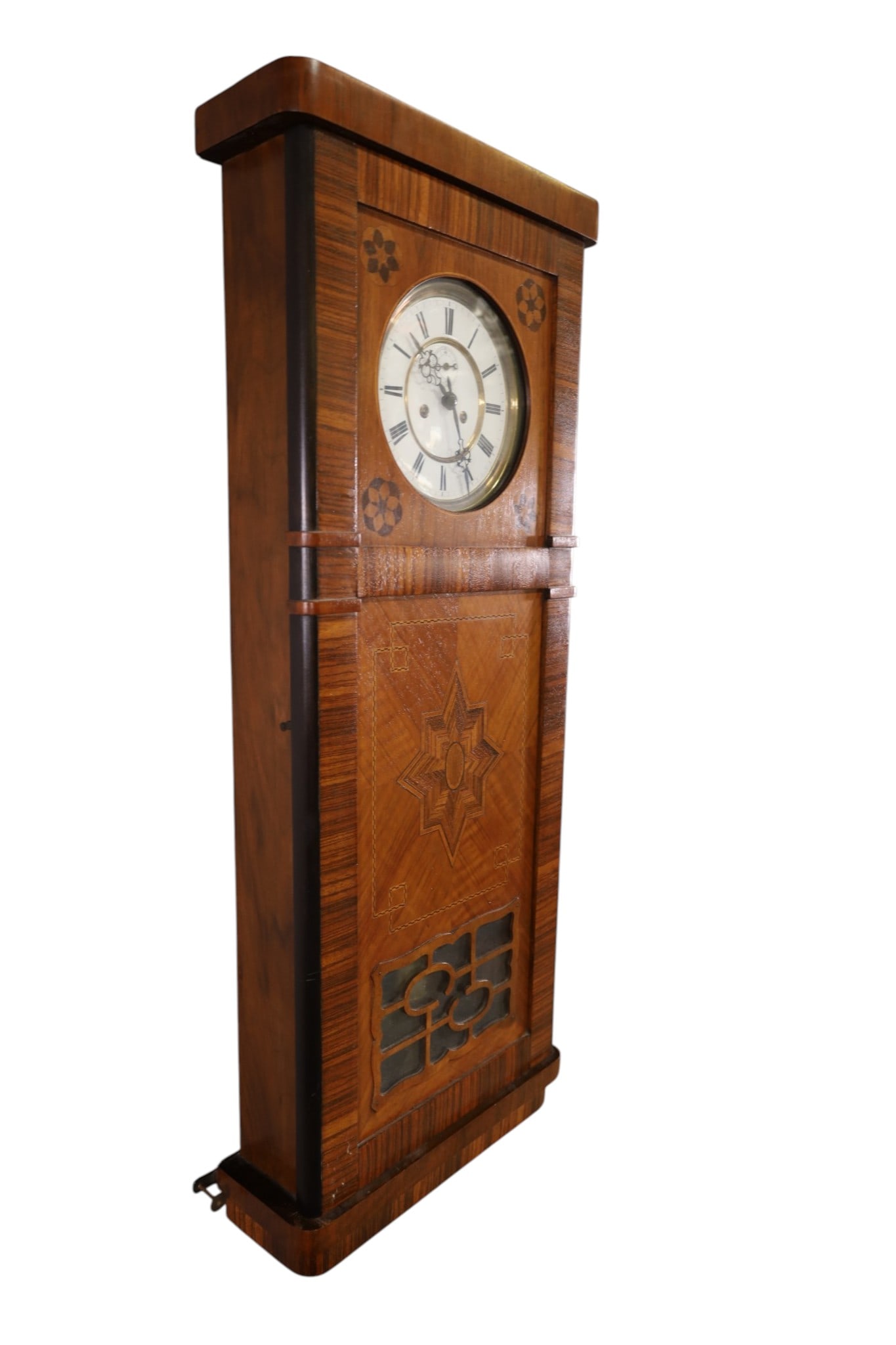 INLAID 2 WEIGHT WALL CLOCK - 3