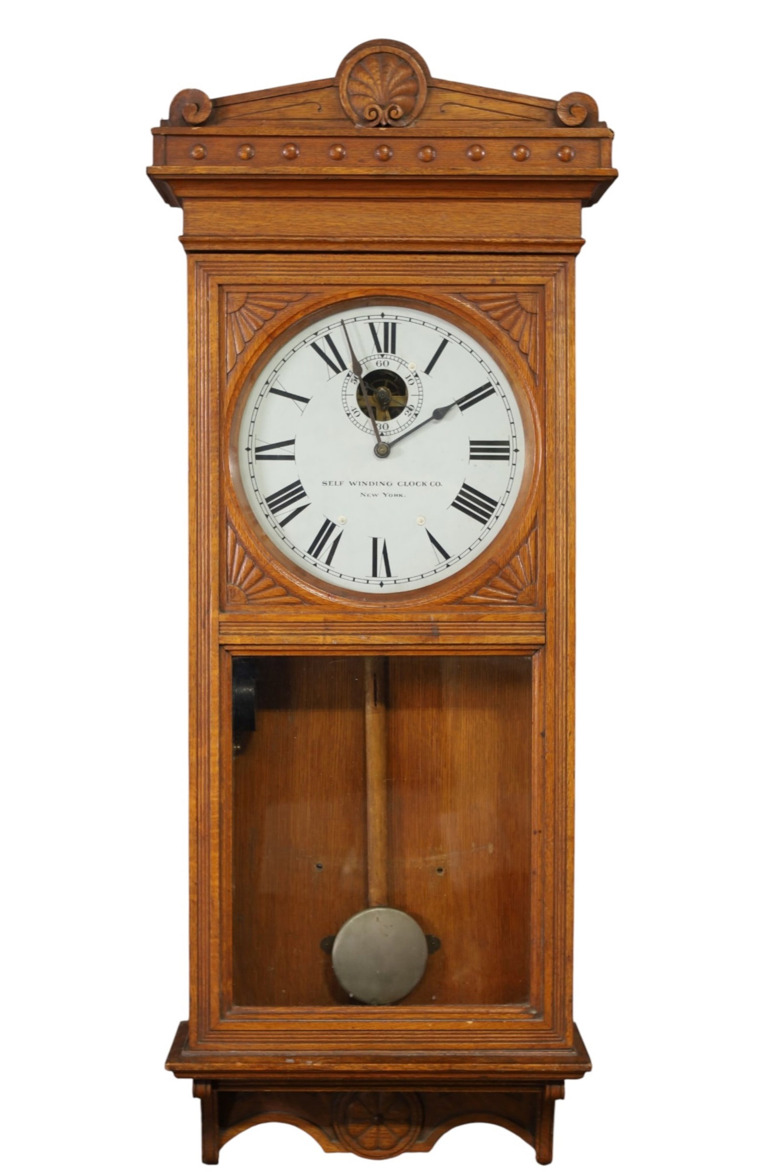 SELF WINDING WALL CLOCK (1 of 3)