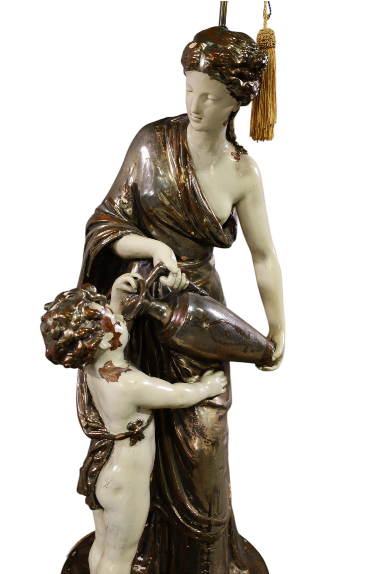 LARGE FIGURAL LAMP - 2