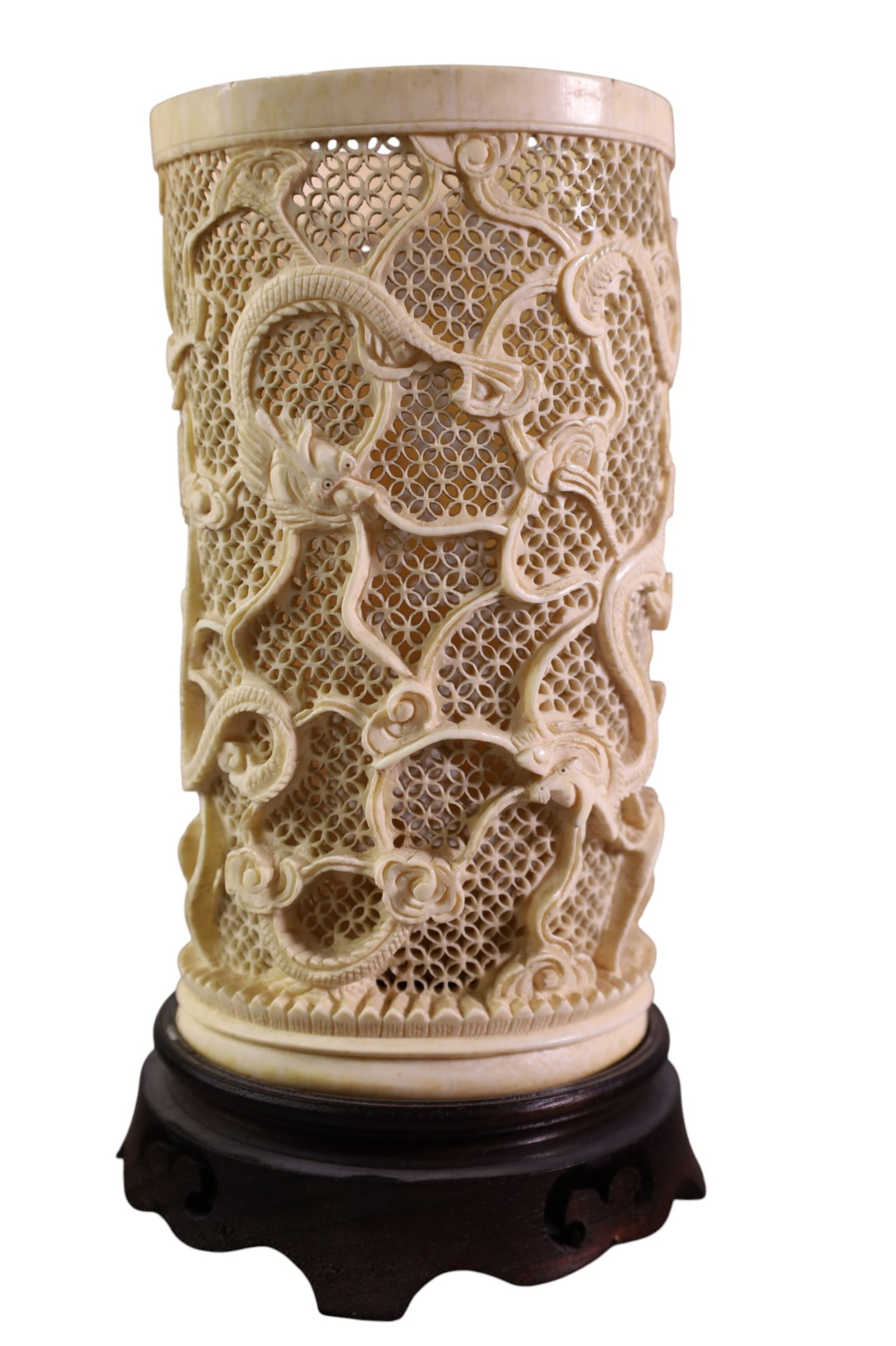 BONE CARVED SCULPTURE - 2