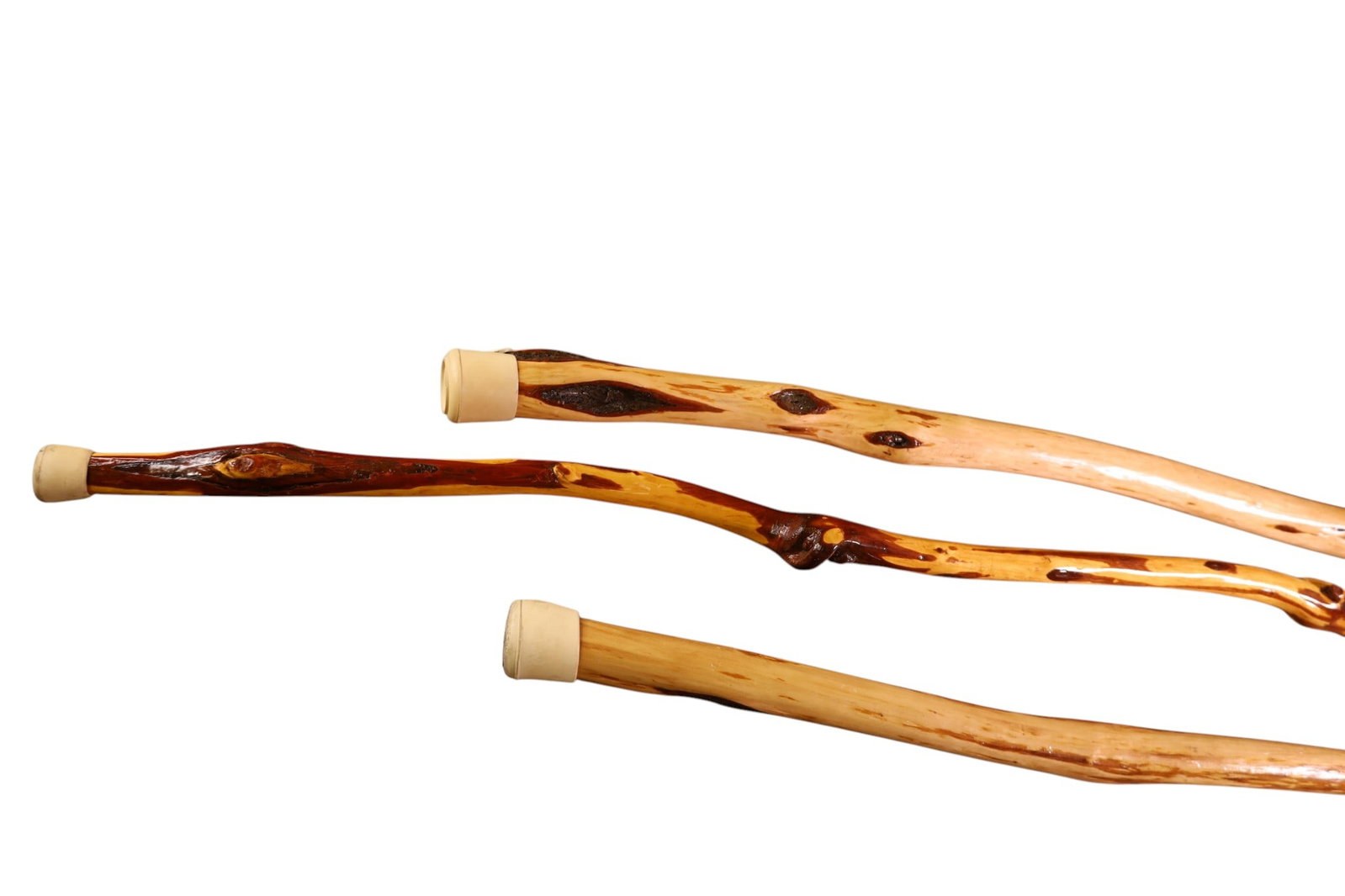 3 WALKING STICKS - 3