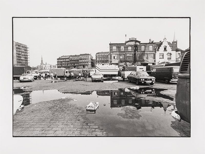 Tadeusz Rolke, z cyklu Fischmarkt, 1978/1979: Tadeusz Rolke (b. 1929) title: z cyklu Fischmarkt, Hamburg date: 1978/1979 medium: black and white photograph, silver print, paper dimensions: 31 x 41 cm