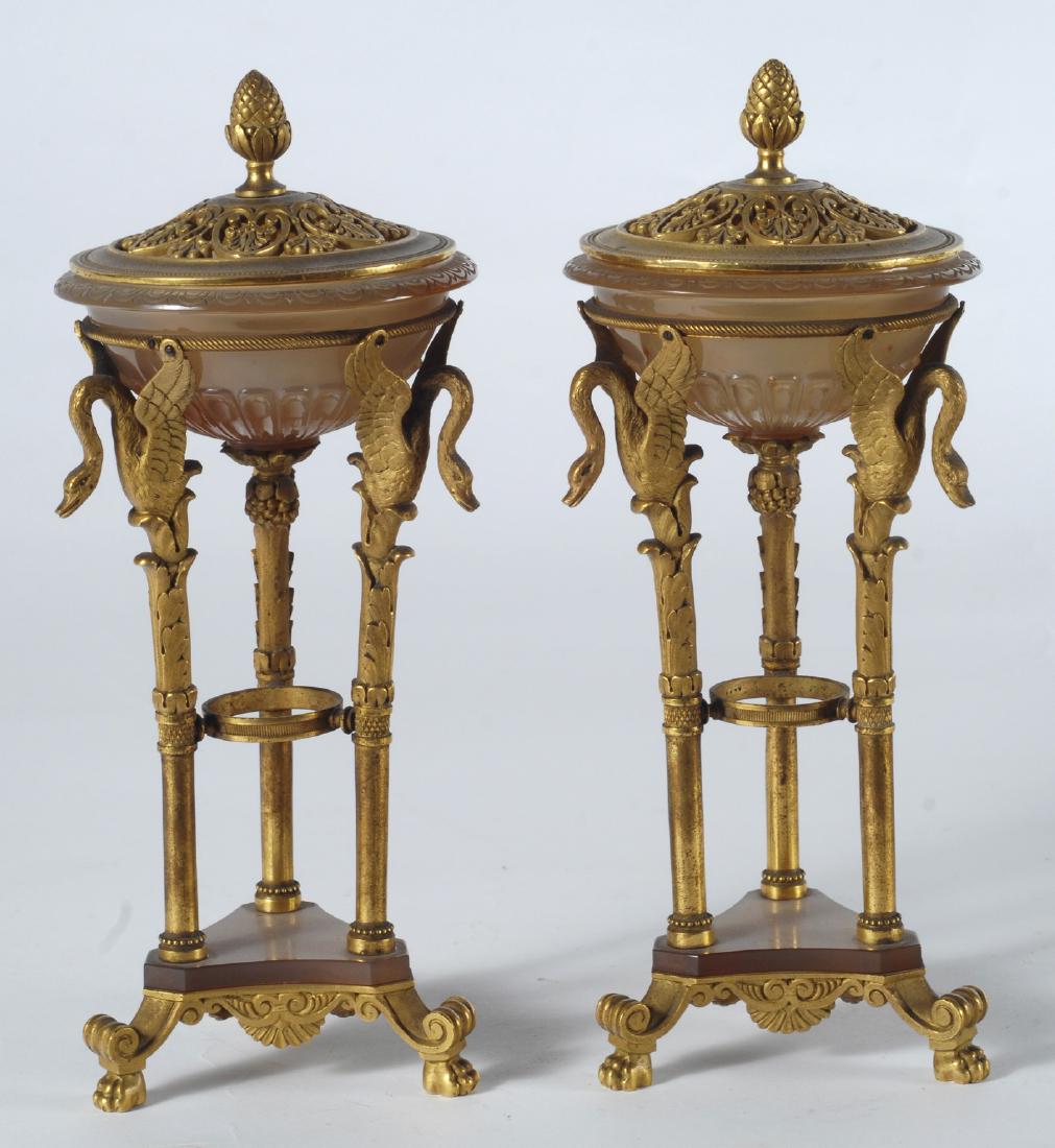 Coppia di brucia profumi a tripode (1 of 1)