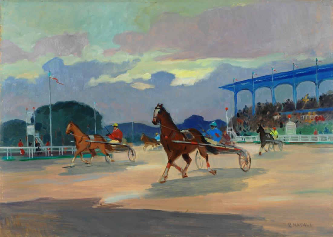 Renato Natali (1883-1979) Corse al trotto (1 of 1)