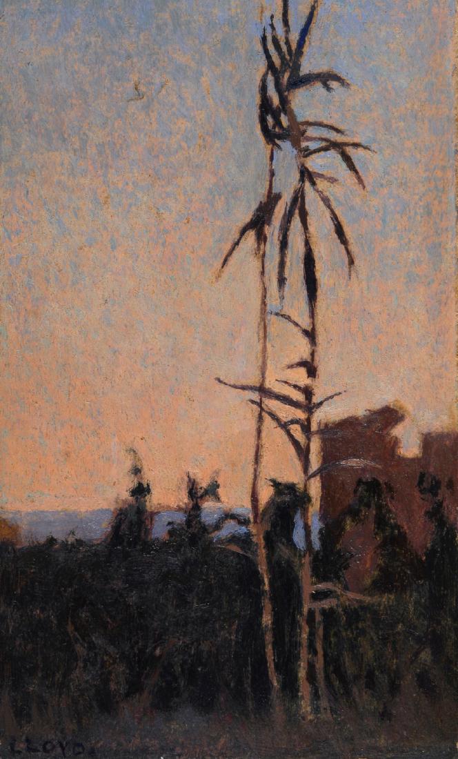 Llewelyn Lloyd (1879-1949) Paesaggio con cannicci (1 of 1)