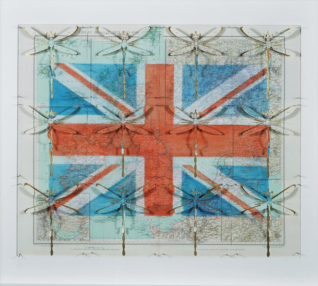 Pietro Ruffo (1978) Senza titolo 2013: Gesso e intagli su carta, cm. 86x100 Firma sul verso. Autentica dell'autore su foto.