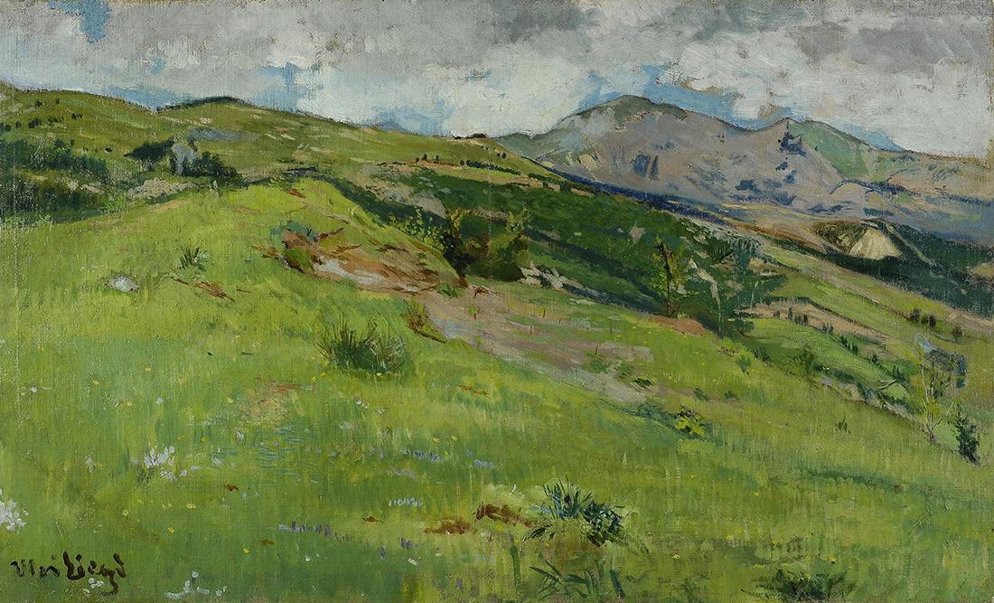 Ulvi Liegi (1858-1939) Abetone (1890-1895) (1 of 1)