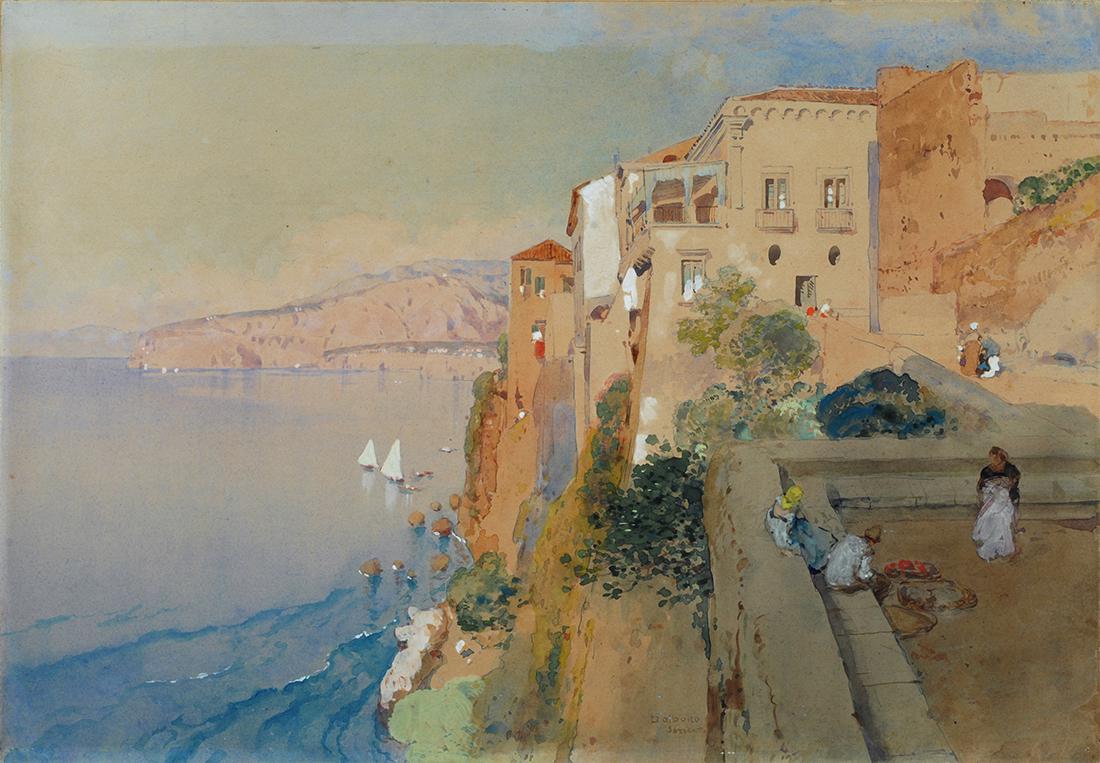 Edoardo Dal Bono (1841-1915) Sorrento (1 of 1)