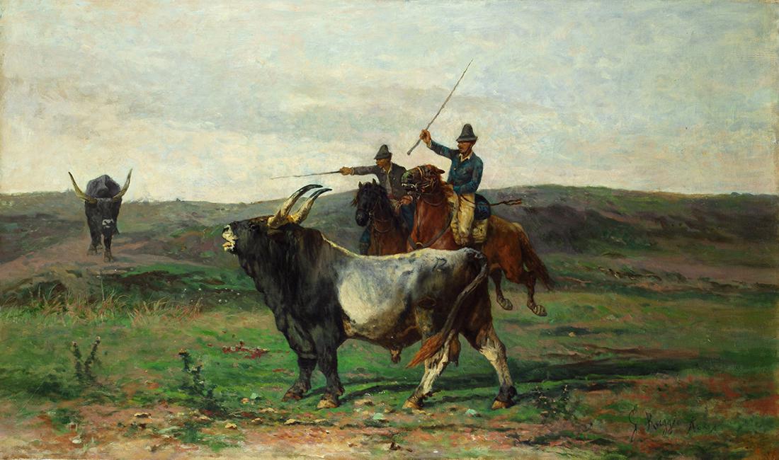 Giuseppe Raggio (1823-1916) Il duello evitato (1 of 1)