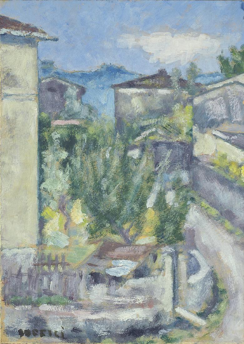 Ardengo Soffici (1879-1964) Case al Poggio (1962) (1 of 1)