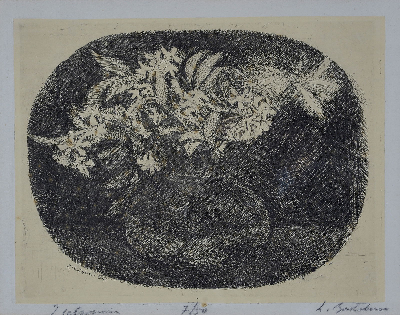 Luigi Bartolini (1892-1963) I gelsomini 1941 (1 of 1)