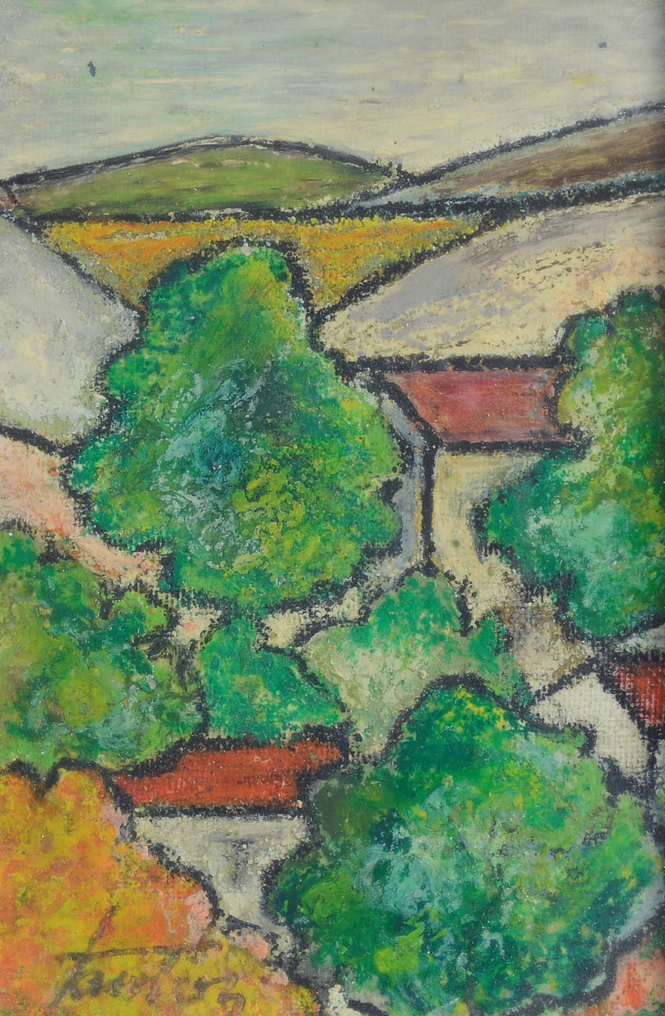 Marcello Fantoni (Firenze, 1915) - Case nel chianti (1 of 3)