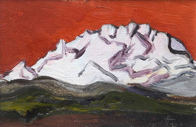 Renato Guttuso (Bagheria , 1912 - Roma, 1987) - Monterosa, 1968