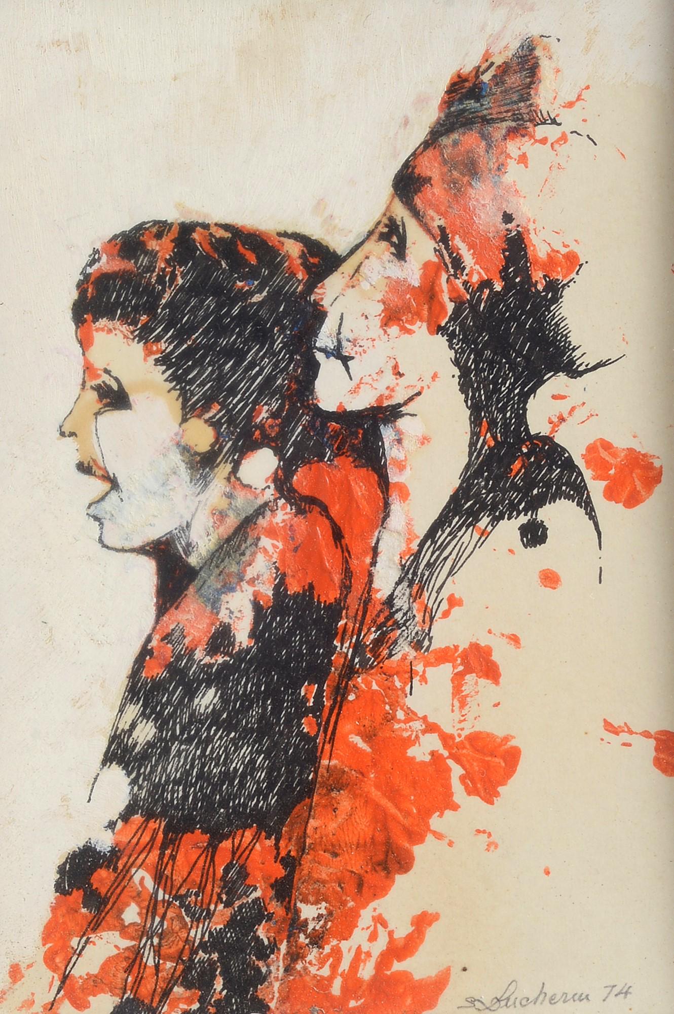 Sergio Lucherini  - Donne in rosso, 1974 (1 of 3)