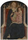 Spinello Aretino (Spinello di Luca Spinelli) (Arezzo, 1350 – 1410) - Madonna in trono con Bambino