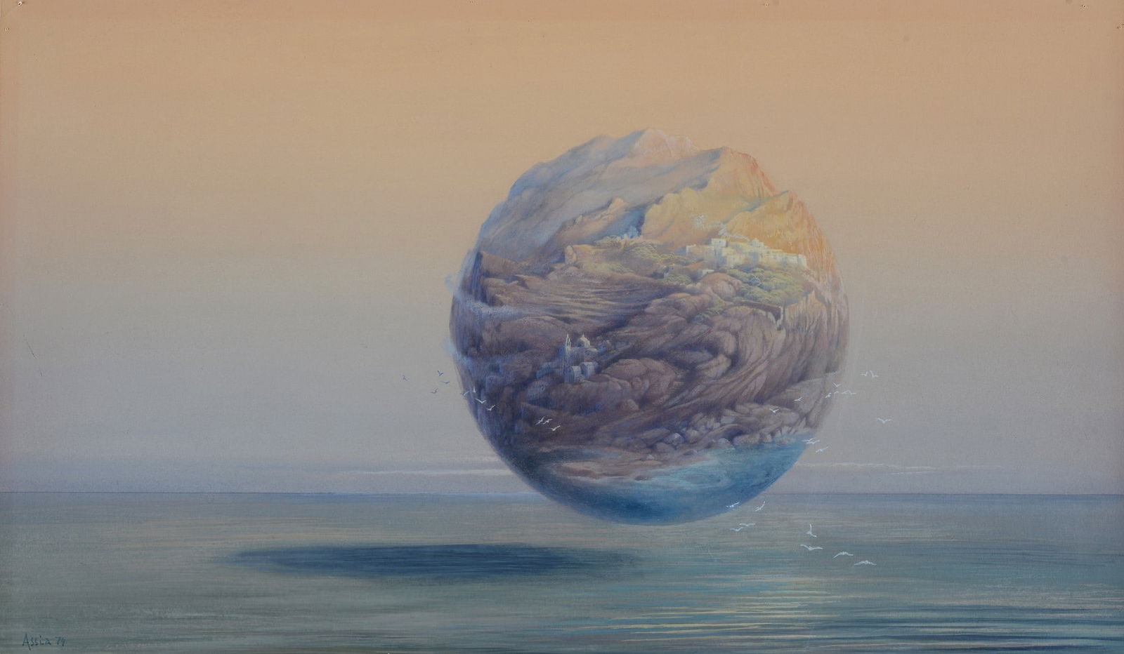 Enrico D'Assia (Roma, 1927 - Francoforte, 2000) - Senza titolo (1 of 2)