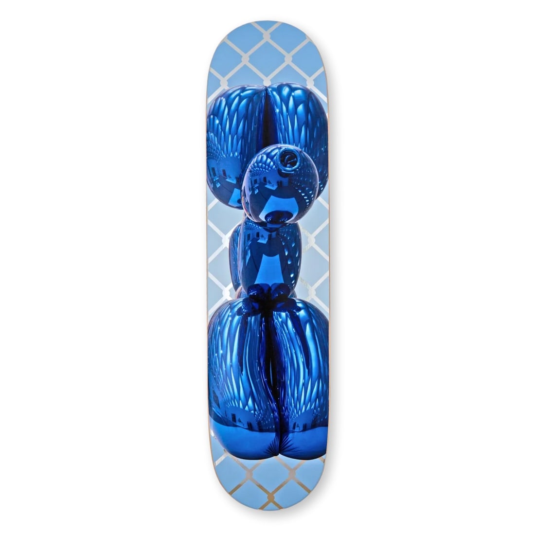 Jeff Koons (York, 1955) - BLUE BALLOON DOG SKATEBOARD, 2025: Serigrafia su skateboard, cm. 20,5x81,5; ed: 72/300. Certificato di autenticit? The Skateroom.