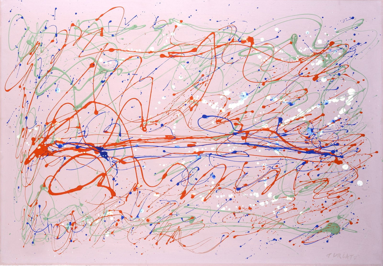 Giulio Turcato (Mantova , 1912 - Roma , 1995) - Senza titolo (1 of 3)