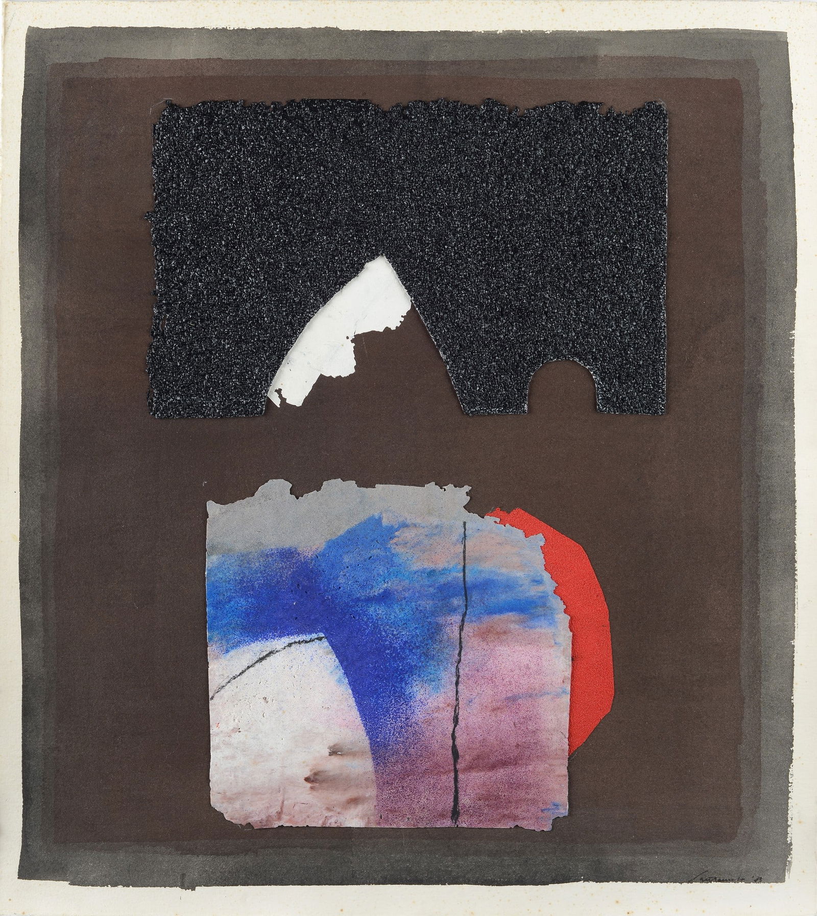 Giuseppe Santomaso (Venezia, 1907 - 1990) - Senza titolo, 1983 (1 of 4)