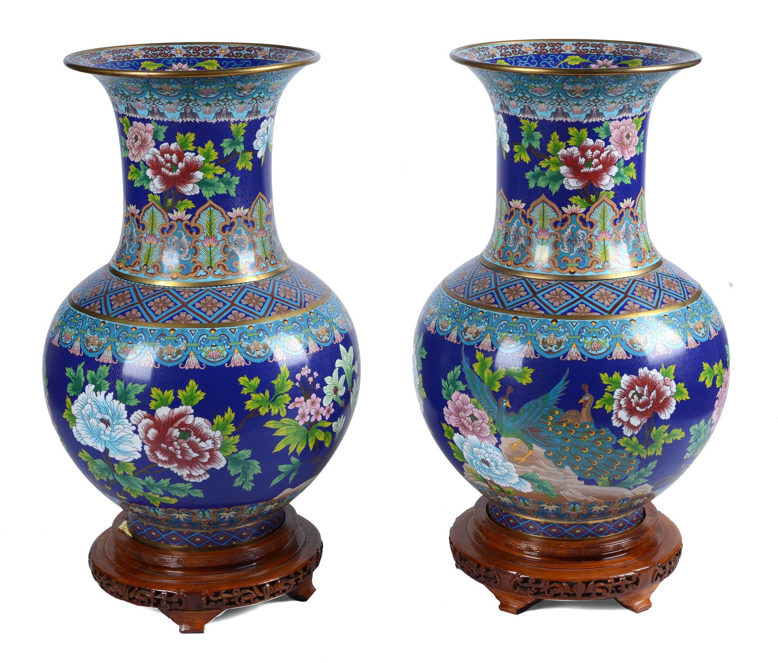 Coppia di vasi cloisonne' (1 of 1)