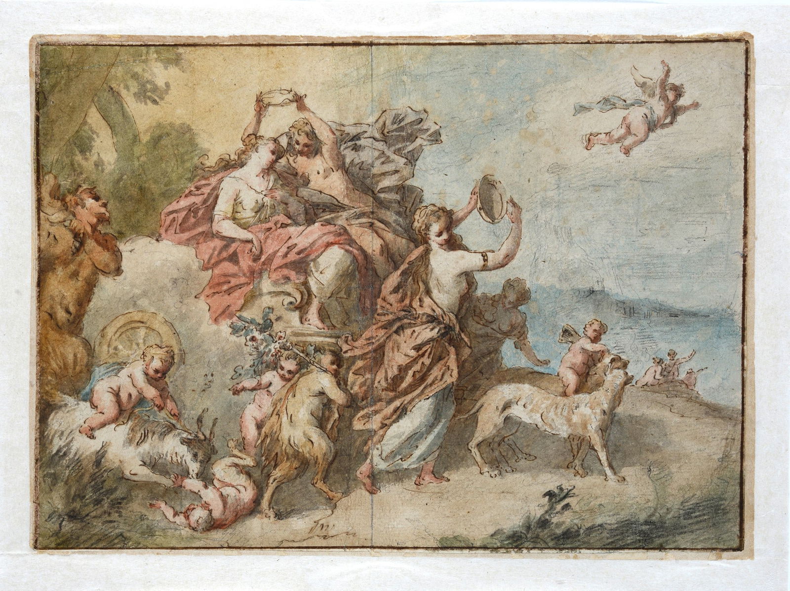 Scuola Veneta, XVIII sec. - Bacco e Arianna (1 of 1)