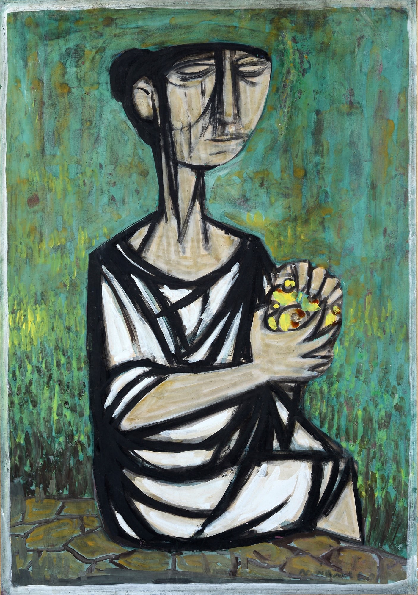 Giuseppe Migneco (Messina, 1908 - Milano, 1997) - Senza titolo (1 of 2)