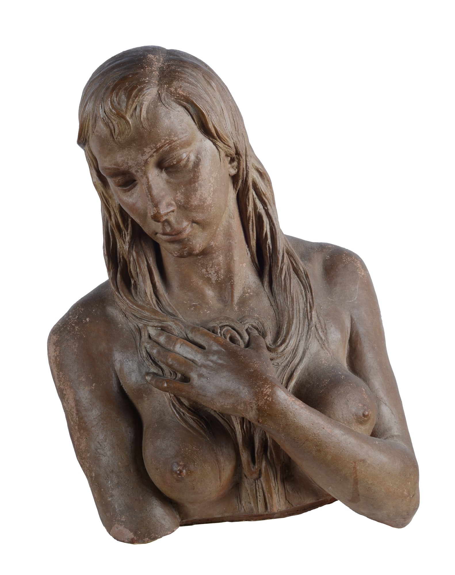 Emanuele Zambini (Bagno a Ripoli, 1907 - Firenze, 1966) - Eva pentita, 1945 (1 of 2)