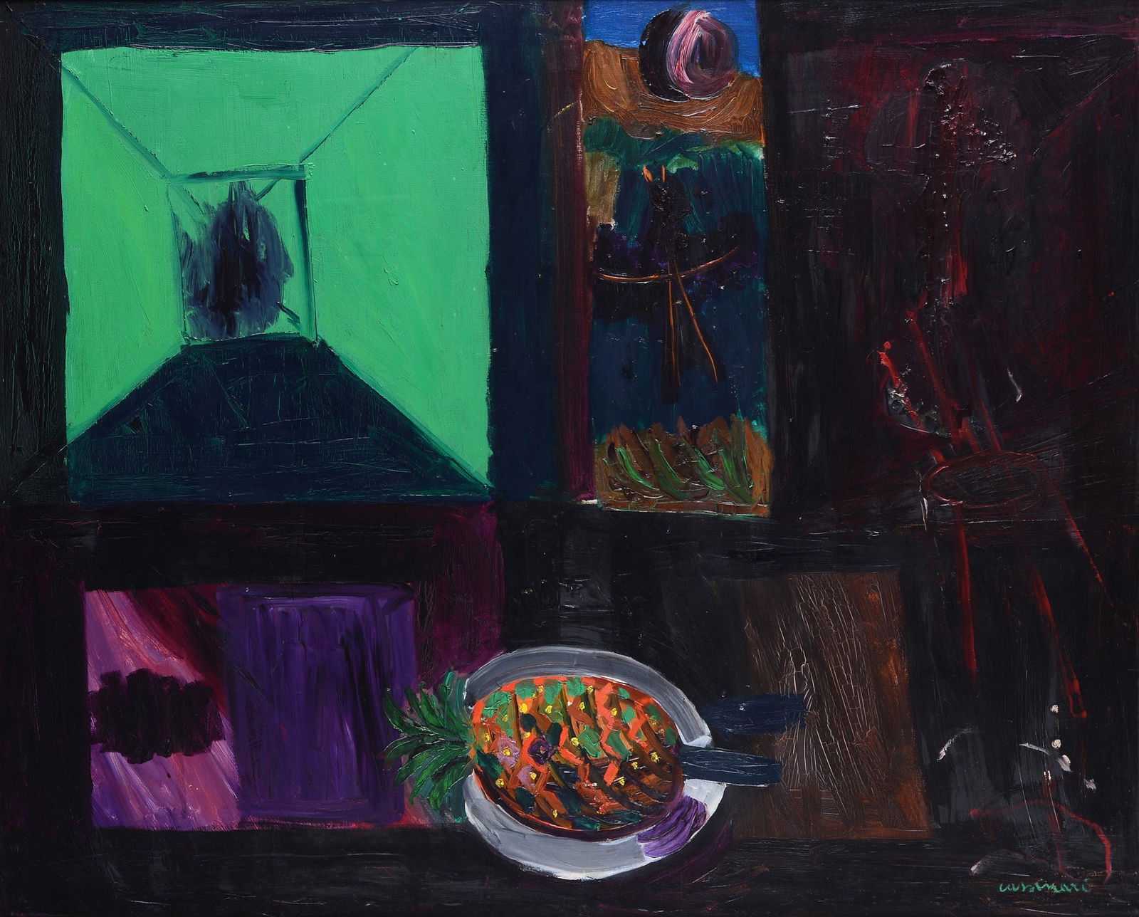 Bruno Cassinari (Piacenza, 1912 - Milano, 1992) - Natura morta, 1964 (1 of 3)