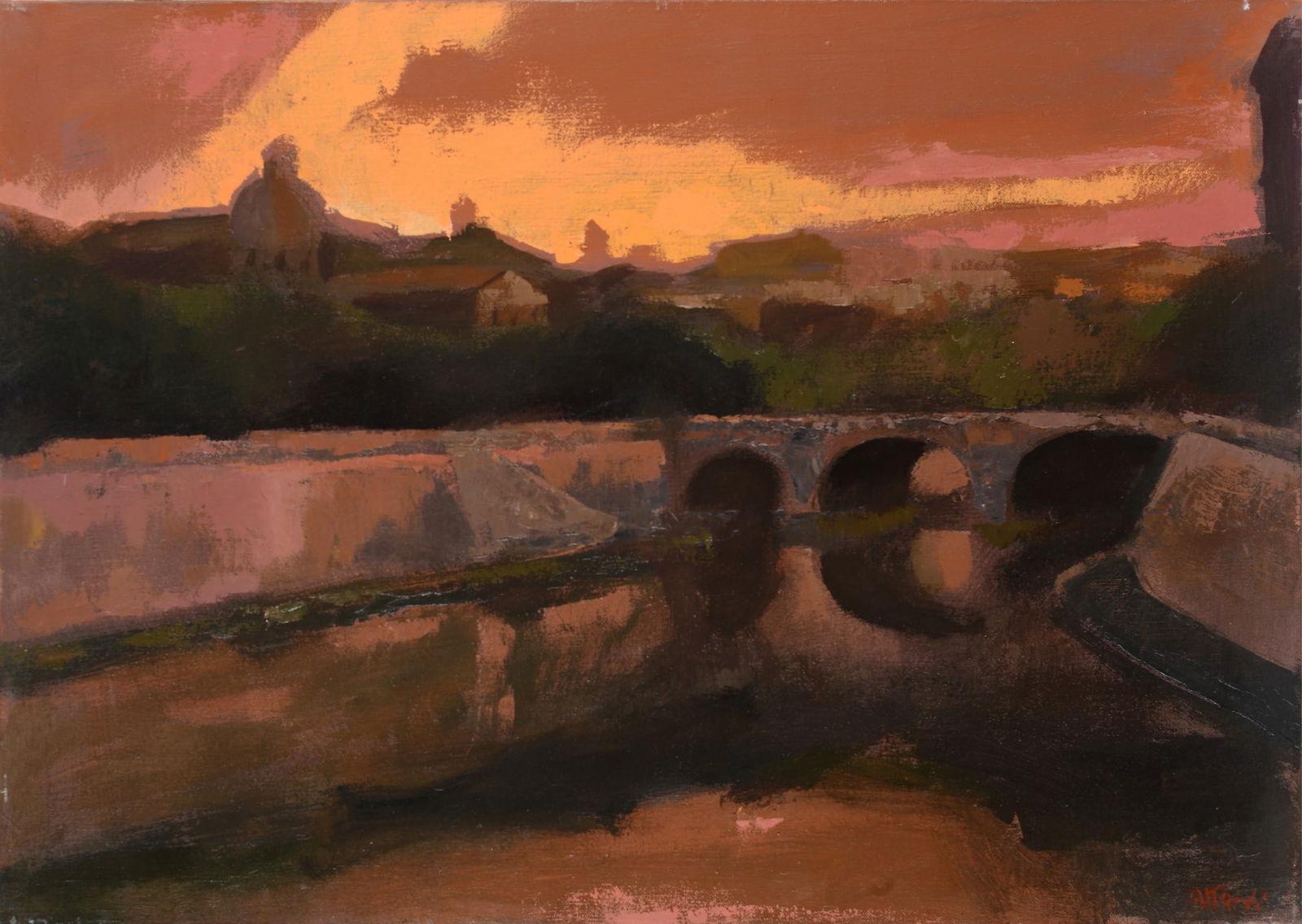 Ugo Attardi (Sori, 1923 - Roma, 2006) - Alba, 1968 (1 of 3)