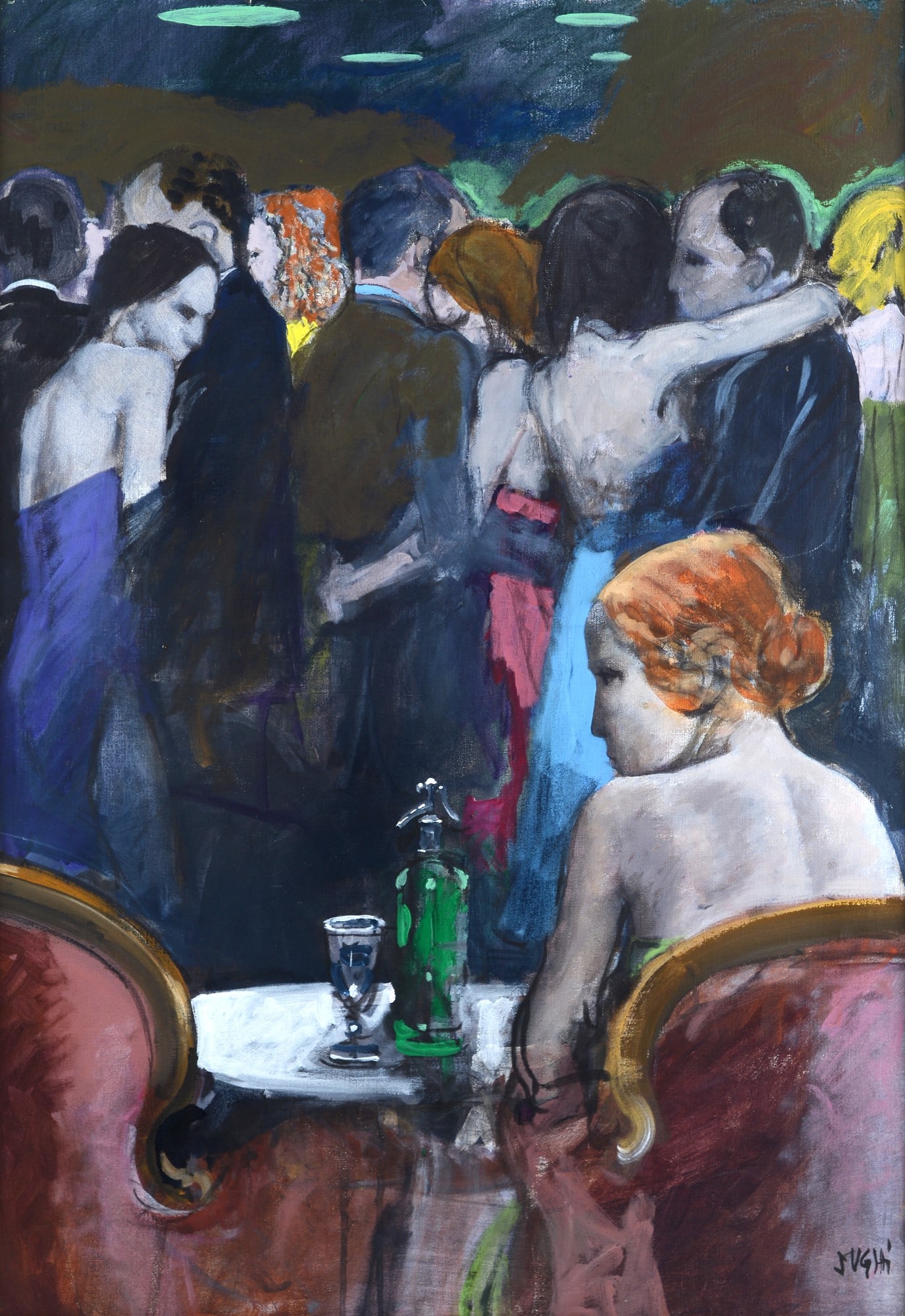 Alberto Sughi (Cesena, 1928 - Bologna, 2012) - Il ballo (1 of 3)