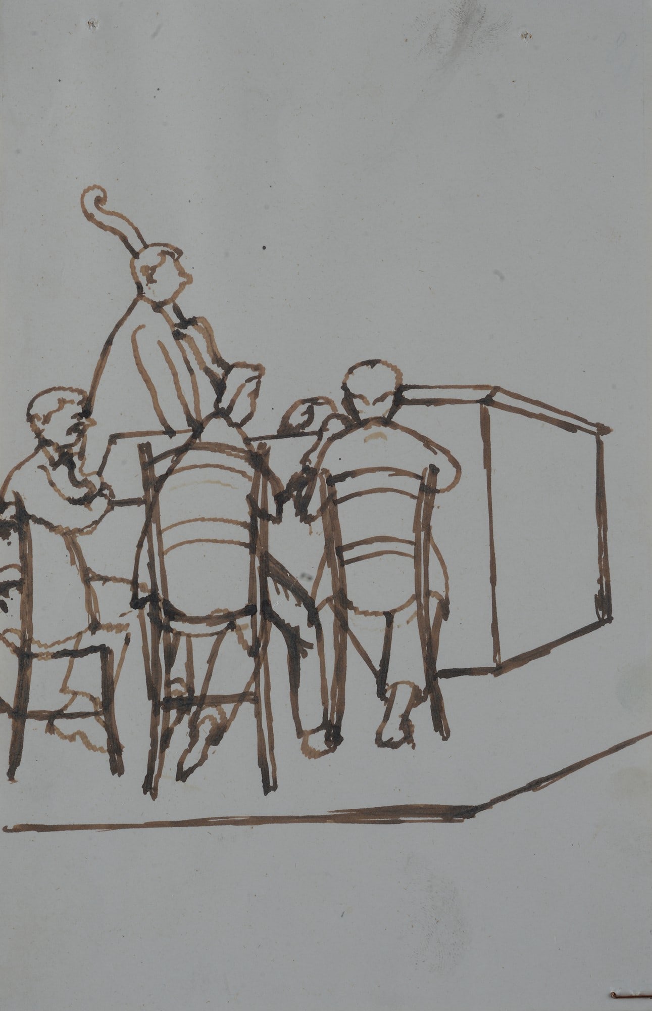 Ottone Rosai (Firenze, 1895 - Ivrea, 1957) ? Concertino (1 of 3)