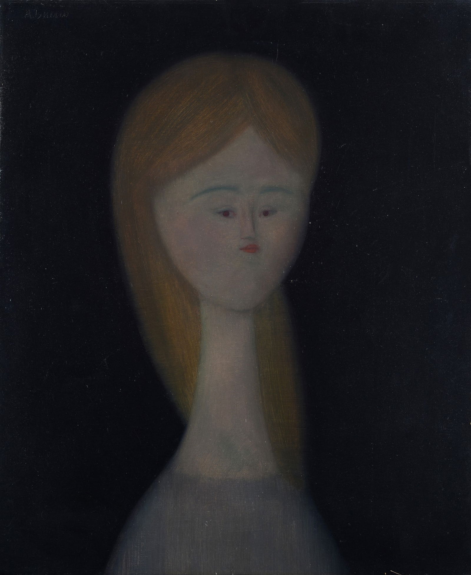 Antonio Bueno (Berlino, 1918 - Firenze, 1984) - Ritratto di ragazza, 1958 ca (1 of 3)