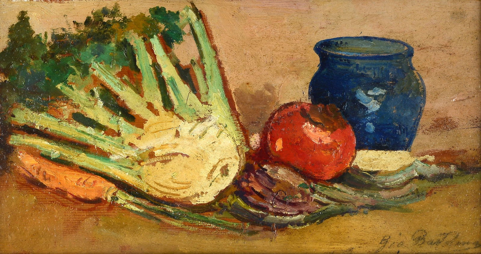 Giovanni Bartolena (Livorno, 1866 - 1942) - Natura morta (1 of 3)