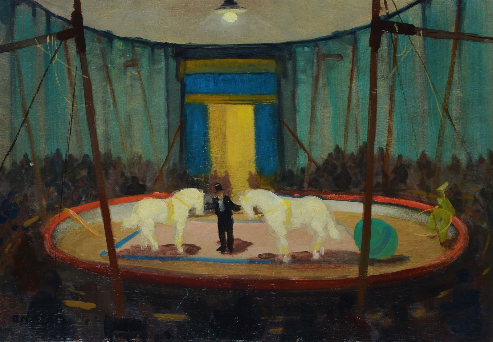 Renato Natali (Livorno, 1883 - 1979) - Circo equestre (1 of 3)