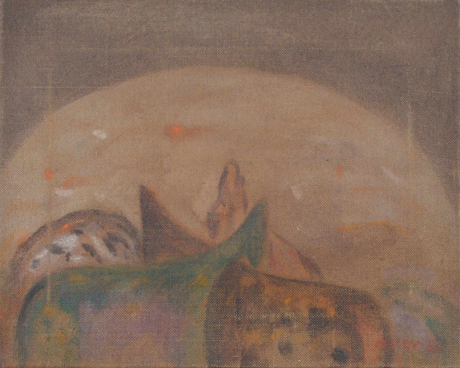 Zoran Music (Boccavizza, 1909 - Venezia, 2005) - Collina dalmata, 1966 (1 of 2)