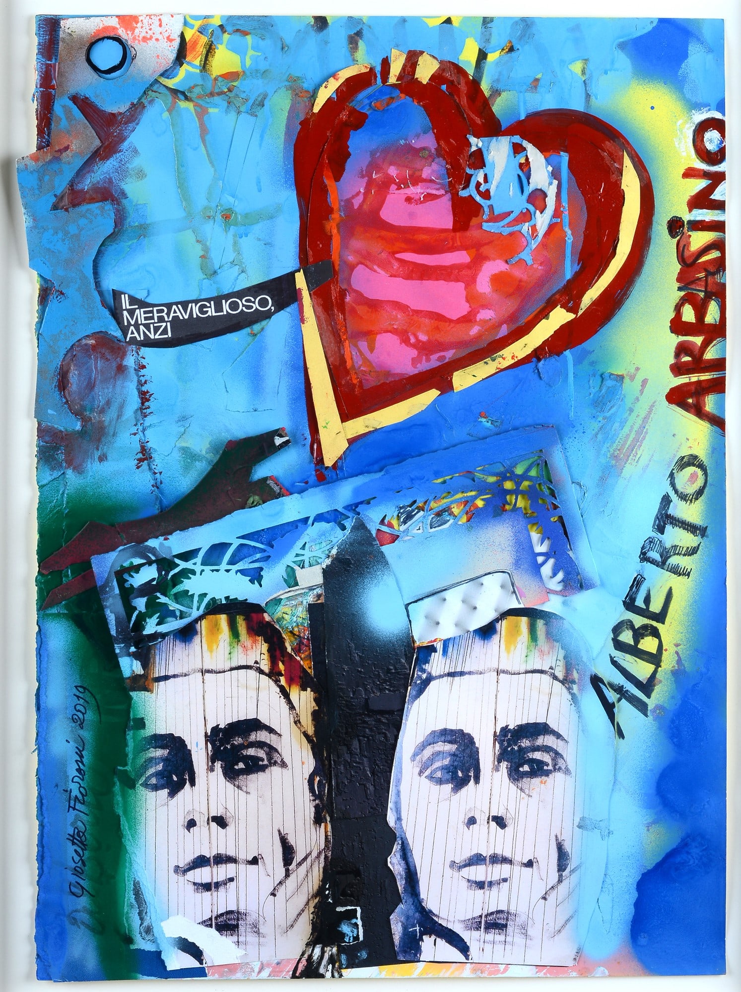 Giosetta Fioroni (Roma, 1932) - Senza titolo (Il meraviglioso, anzi), 2019 (1 of 2)