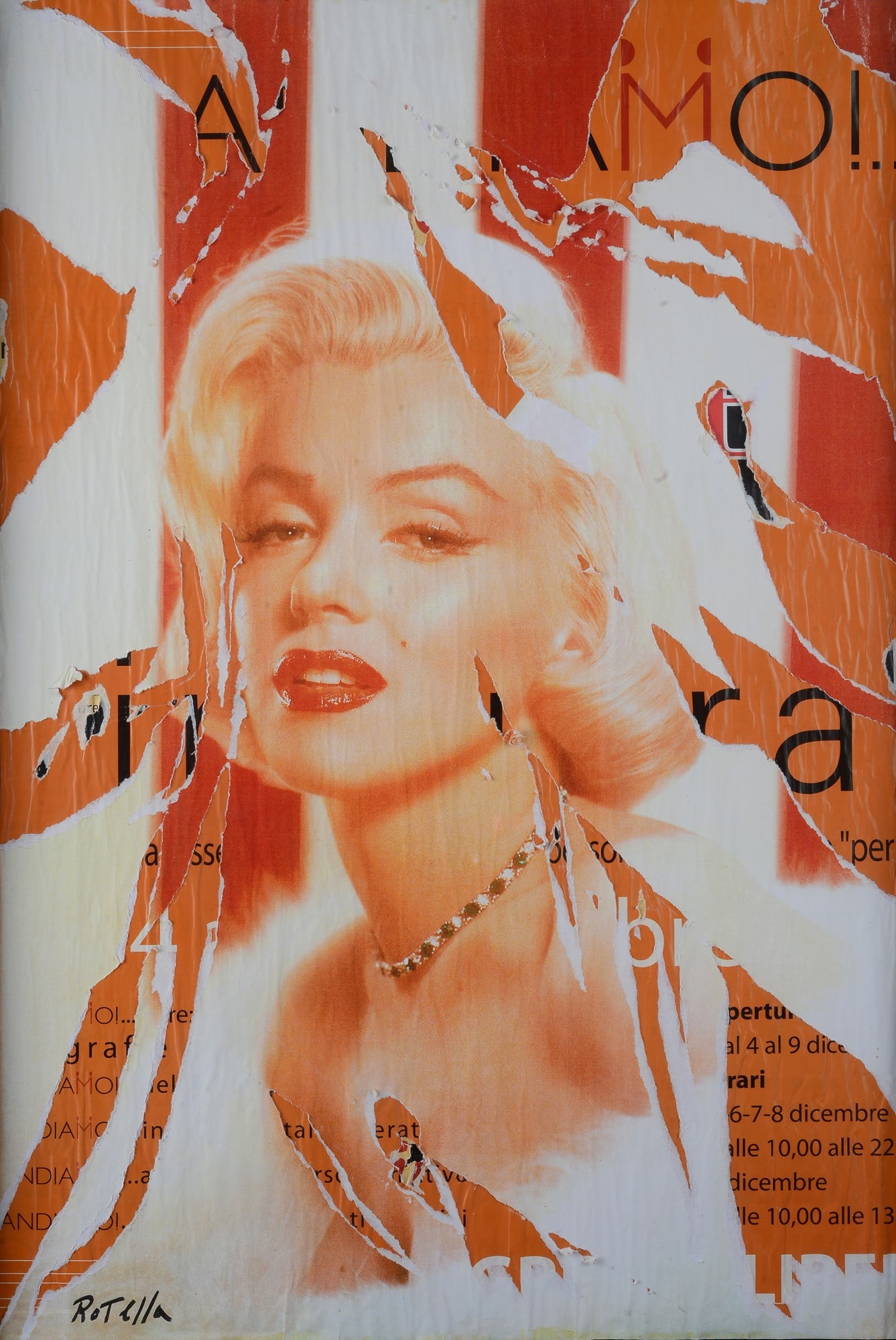 Mimmo Rotella (Catanzaro, 1918 - Milano, 2006) - Moi Marilyn, 2004 (1 of 3)