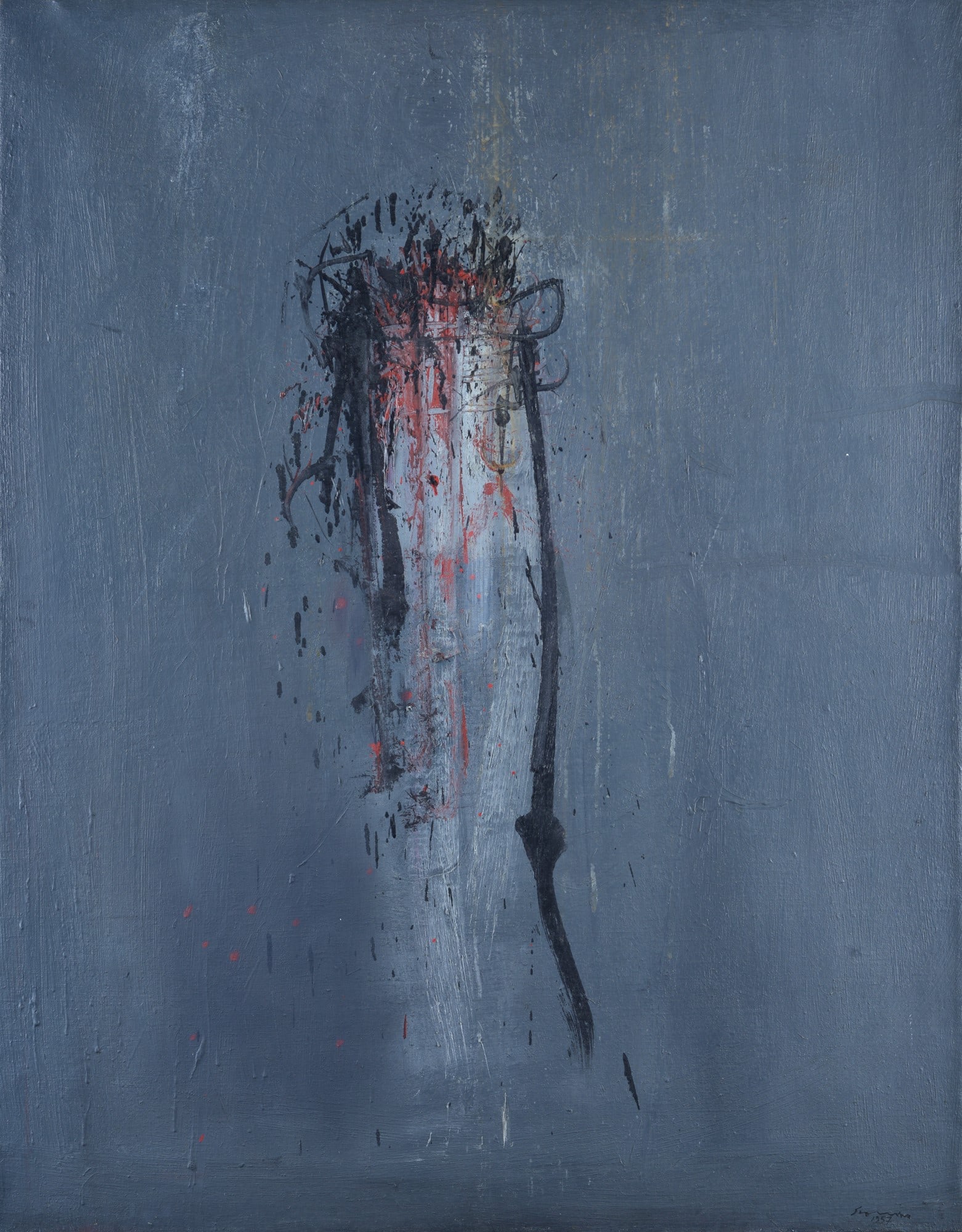 Emilio Scanavino (Genova, 1922 - Milano, 1986) - Sindone, 1957 (1 of 3)