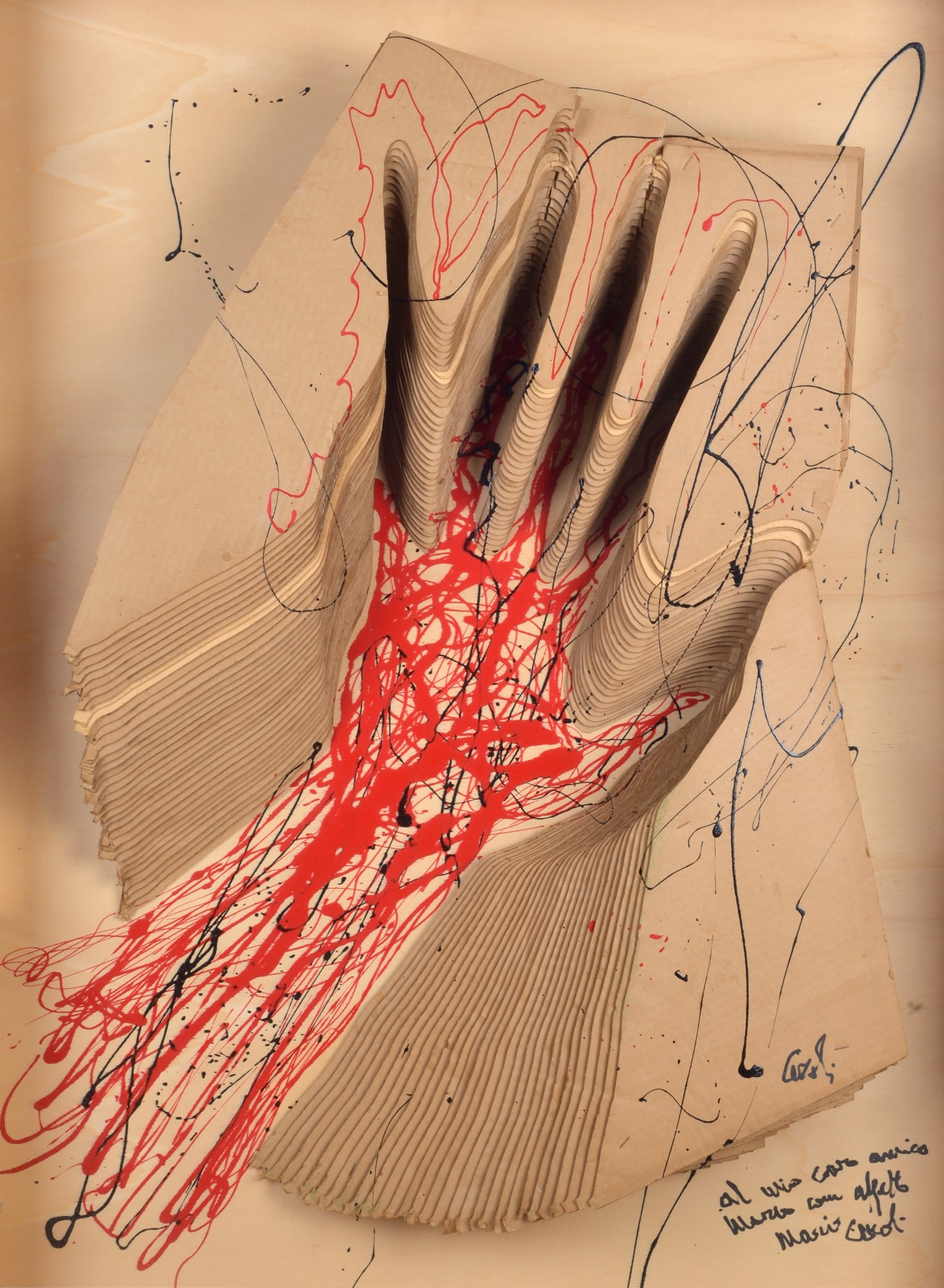 Mario Ceroli (Castelfrentano, 1938) - Senza titolo (1 of 3)